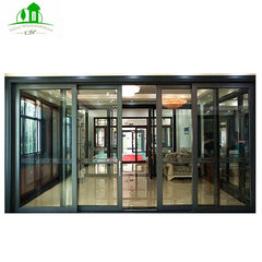 New style aluminum profile sliding glass doors sale with reasonable price on China WDMA
