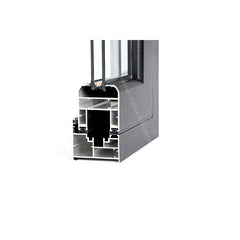 New technology slide track smoothly double glass folding patio large window door on China WDMA