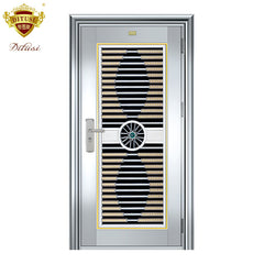 Newest design high quality modern turkey color steel security door JH440 on China WDMA