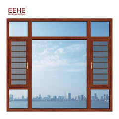 Nigeria Aluminum Window Casement Window With Mosquito Net Frame Details on China WDMA