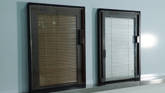 built in blinds for bifold doors UB90112 on China WDMA