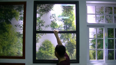 high quality aluminum alloy thermal-break windows makers balcony glass curtain window on China WDMA