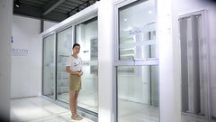 CSA NFRC AS2047 standard aluminium interior internal side stacking sliding stacking doors on China WDMA