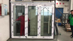 High quality aluminum folding glass patio door with good price on China WDMA