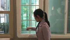 Tinted Tempered Glass Sliding Windows Simple Iron Windows Grills Design Modern House Sliding Window on China WDMA