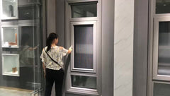 c aluminum glass jalousie louvre window price on China WDMA
