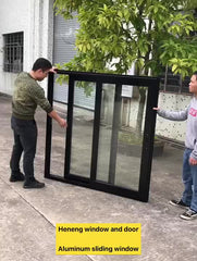 High Quality Factory Price Made in China Drawing Modern Double Pane Glazed Aluminum Frames Price Sliding Windows and Doors on China WDMA
