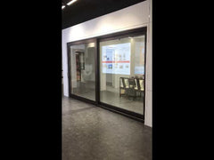 double glazed thermal break aluminium lift and sliding glass door on China WDMA