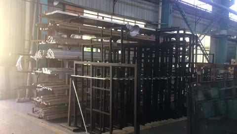 2018 High quality china factory price Metal window grills design steel window frames cast iron window on China WDMA