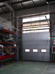 Industrial door manufacturer High Quality Automated sectional Garage Doors garage lift up overhead doors on China WDMA
