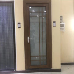 hengting aluminium sliding doors cost frame glass swing door on China WDMA