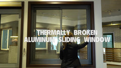 Sliding window aluminium thermal break comply with AS2047 on China WDMA