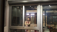 Aluminum tinted glass sliding patio window wholesale on China WDMA