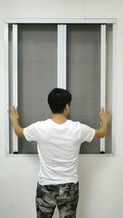 Removable window screen insect screen door on China WDMA