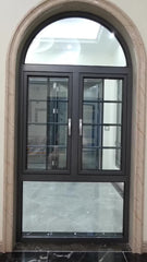 Laminated Glass Hurricane Impact Window For Aluminum Alloy Casement windows on China WDMA
