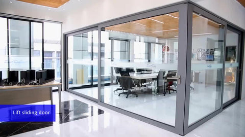 Factory Hot Sales aluminum doors for external prices bulletproof glass door and window system interior frosted bathroom on China WDMA