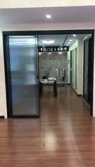 Exterior Aluminum and Glass Door Soundproof Door on China WDMA