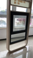 2019 latest design upvc double double glazed sliding window price philippines on China WDMA