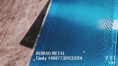 Oval Perforated Metal Mesh punched round hole mesh/plate/sheet/net on China WDMA