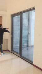 Veranda powder coated aluminum hanging lift and slide door on China WDMA