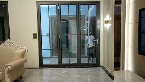 aluminum bi folding sliding patio doors on China WDMA