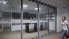 Thermal Break aluminum Modern Design Glass Sliding stacker glass Door and lift sliding door on China WDMA