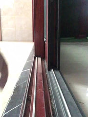 best black aluminium sliding door low cost frame sliding door/aluminum sliding door on China WDMA