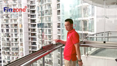 fashionable slide and turn frameless glazing system for balcony folding window on China WDMA
