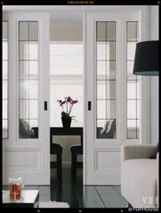 French sliding door kitchen sliding pocket door design