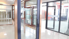 Custom double glazed thermal break aluminum alloy doors and windows on China WDMA