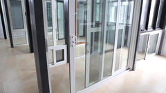 AS2208 Terrace Aluminum Glass Slide Patio Door System Uk on China WDMA