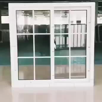WDMA Wooden Color Frame Plastic Window Design Pvc Sliding Glass Windows
