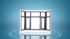 Mirror glass curtain wall detail dwg drawing and price