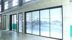 Teeyeo High Quality glass sliding door China bi fold balcony sliding glass door on China WDMA