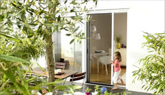 retractable bifold fly screens for sliding doors on China WDMA