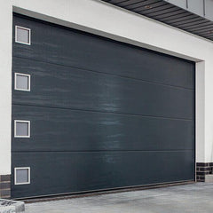 Overhead steel garage door modern window inserts cost on China WDMA