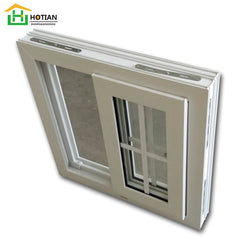 PVC Horizontal Sliding Windows,Impact Hurricane Proof Plastic Slider double glazing Window on China WDMA