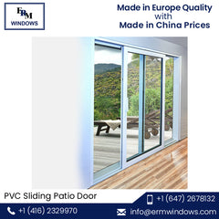 PVC Quality Superior Top Waterproof Aluminum Sliding Patio Door for Sale on China WDMA
