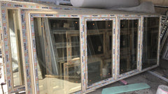 PVC / UPVC Windows PVC Frame / PVC Balcony Bathroom Doors on China WDMA