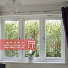 PVC double glazed glass window with inside blinds from china on China WDMA
