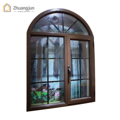 Philippines Aluminum Double Glass Casement Windows and Doors on China WDMA