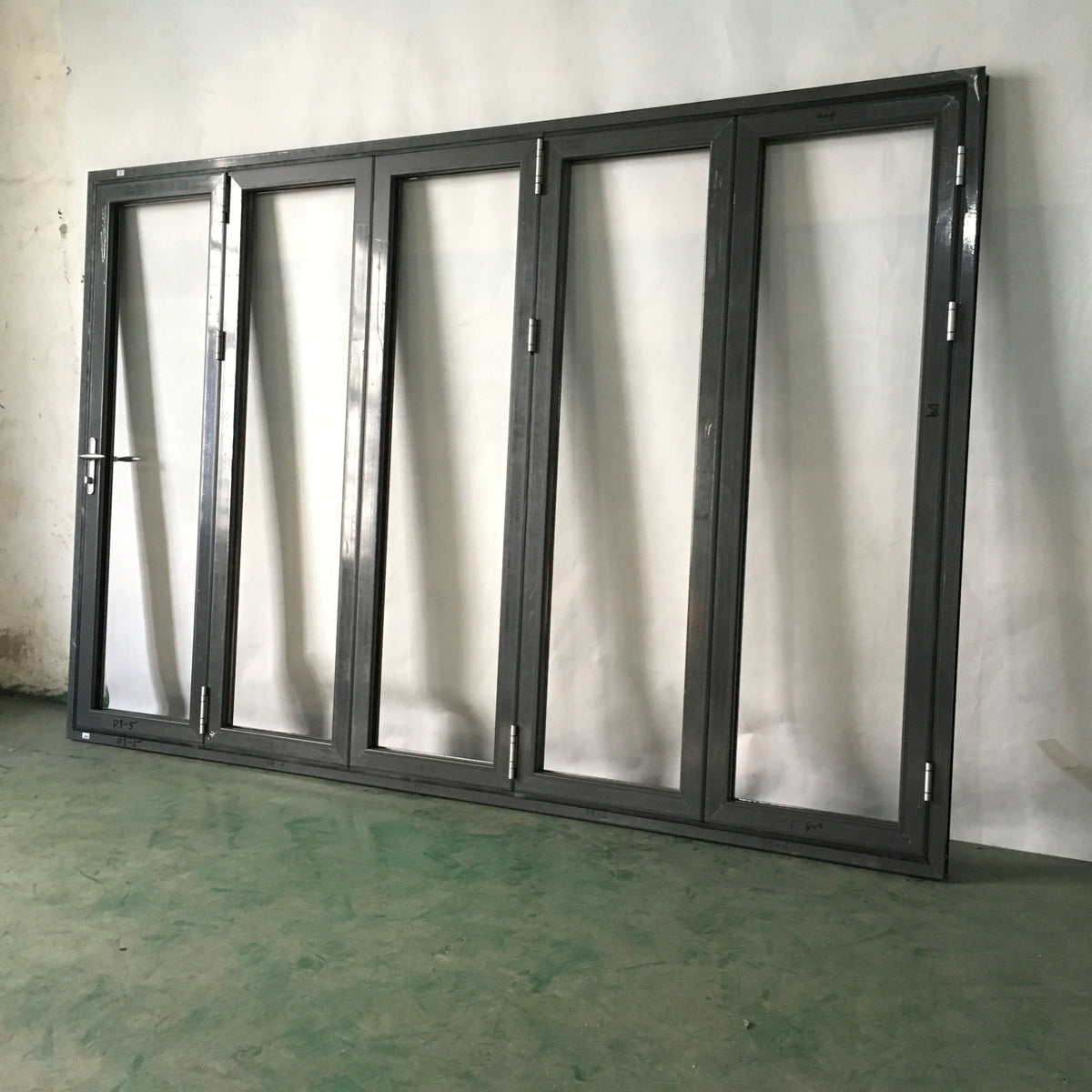 Philippines aluminum window and door Aluminium bifold door with integr ...