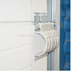 Polyurethane sandwich panel vertical lifting door/Superior Air Tight performance sectional door/aluminum sandwich door on China WDMA