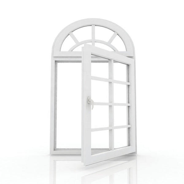 Popular designs aluminium frame glass windows with powder coating and wood grain on China WDMA