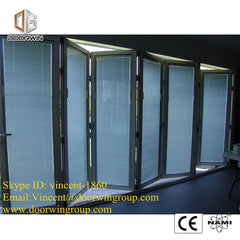 Popular frameless bifolding doors folding to separate rooms perth on China WDMA