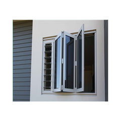 Powder coated cheap house aluminum bi fold windows for sale with European standard on China WDMA