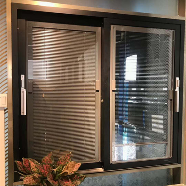 Power-operated Blind Louver inside double glass for Window And Door Aluminum Venetian Blinds on China WDMA