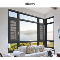 Promotional Foshan Cheap House W122A Laminated glass double glazed Aluminum Swing Window on China WDMA