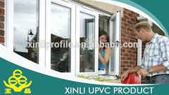 Pvc doors and windows making best sale high quality upvc window profile on China WDMA