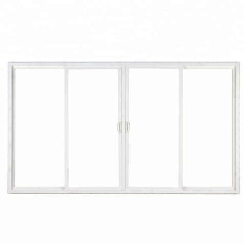 Pvc profile 130 Series 4 panel patio sliding glass door on China WDMA